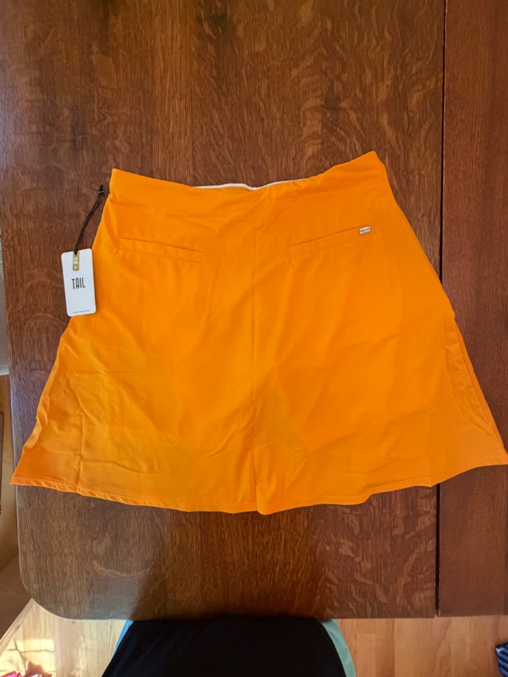 NWT Tail Golf Skort Marigold Orange Pull-On Performance Skort Size Small UPF 50+ - Picture 9 of 11